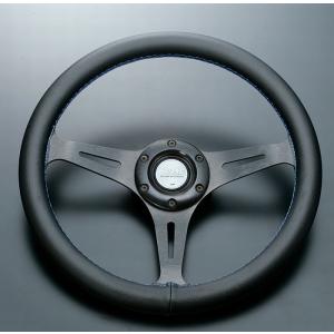 ナルディタイプ ステアリング （ブラックレザー/ブラックスポーク