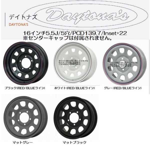 16インチ用 JB64ジムニー用 DAYTONA'S デイトナズ G2スチールホイール [16インチ...