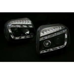 JB23 ジムニー LED ヘッドライト プロジェクター カプラーオン