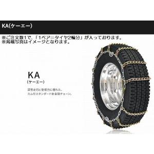 16インチ205/85R16対応SCCチェーンKA(ケーエー)ライトトラック・トラック・バス用夏タイヤ/冬タイヤ共通品番KA56192｜rim