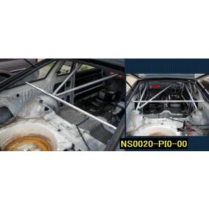 サニー【B310】【クーペのみ】 カワイワークス リアピラーバー/PI ■注意事項要確認■