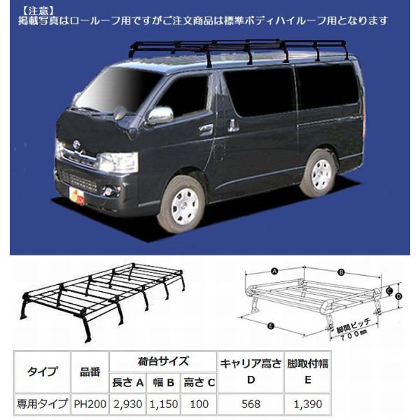 ※個人宅配送/他商品同時注文不可200系ハイエース標準ボディハイルーフ[2004.8〜]TUFREQ...