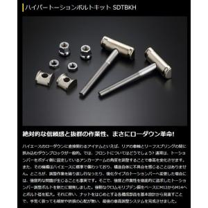 200系 ハイエース 玄武 ゲンブ  Genb ハイパートーションボルトキットSDTBKH※代引き不可※｜rim