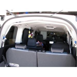 ノア/ヴォクシー【ZRR80】【14/01〜】 カワイワークス リアピラーバー スクエアタイプ/PI...