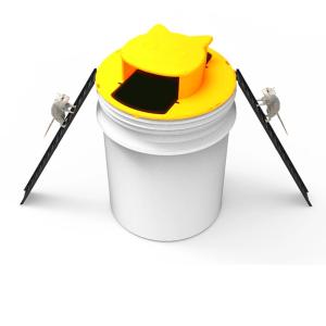 ネズミ捕り ネズミ捕獲器 ネズミ 駆除 簡単 バケツ に設置