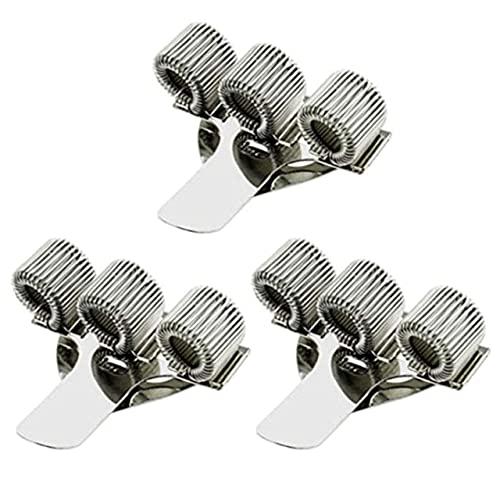 Rimikuru ペンホルダー クリップ付き 3個セット ボールペン フック クリップ クリップ式ペ...