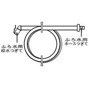 シャープ 洗濯機用延長風呂水ホース5m(ホースと...の商品画像