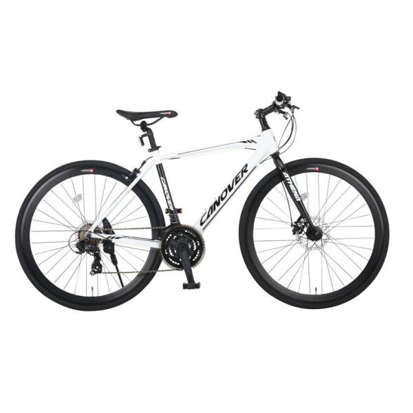 《フロントディスクブレーキ搭載》CANOVER 700x28C 21段変速クロスバイクCAC-027...