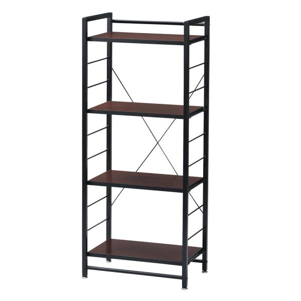 《棚は110mmピッチで高さ変更が可能》KOEKI ストーク4段フリーラックW500mm STW4R...