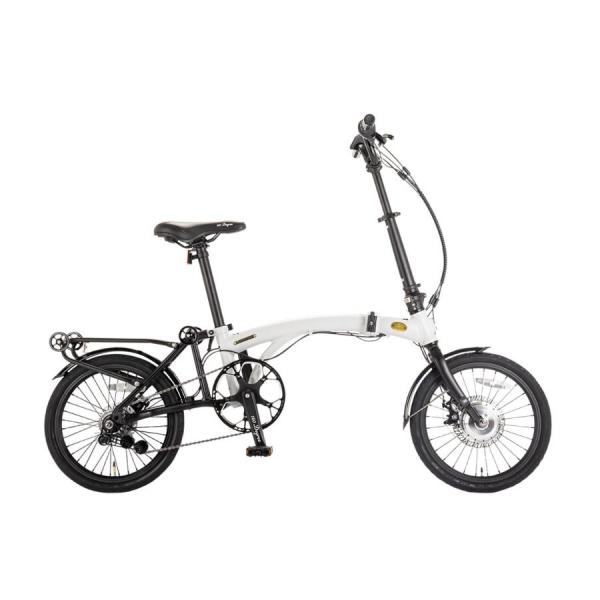180Degree 16インチ内装5段変速電動アシスト折りたたみ自転車E-TRANCLE(イートラン...