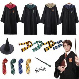 ハロウィン クリスマス コスプレ衣装 Harry Potter グリフィンドールハリーポッターローブ/レイブンクロー/ハッフルパフ/スリザリンハロウィン/仮装 子供 大人