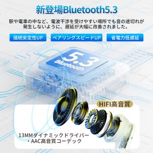 ワイヤレスイヤホン iPhone Androi...の詳細画像4