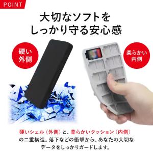 スイッチ2 カセットケース 24枚収納 mic...の詳細画像4