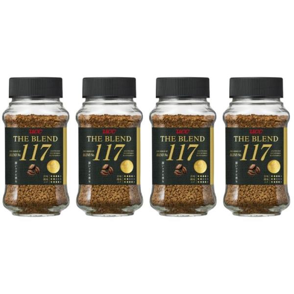 【4個セット】UCC　ザ・ブレンド 117 瓶   70g  インスタントコーヒー インスタント 上...