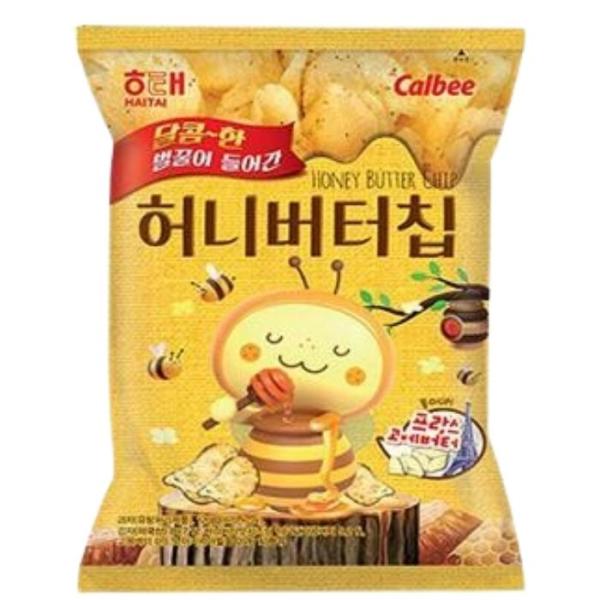 ヘテ ハニーバターチップ60g 韓国の人気スナック お菓子 ハニーバター 韓国お菓子 ポテトチップス...
