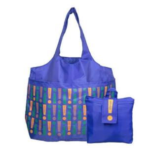 CITYSUPER Foldable Bag シティスーパー エコバッグ ブルー Lサイズ｜rin-rin-hongkong