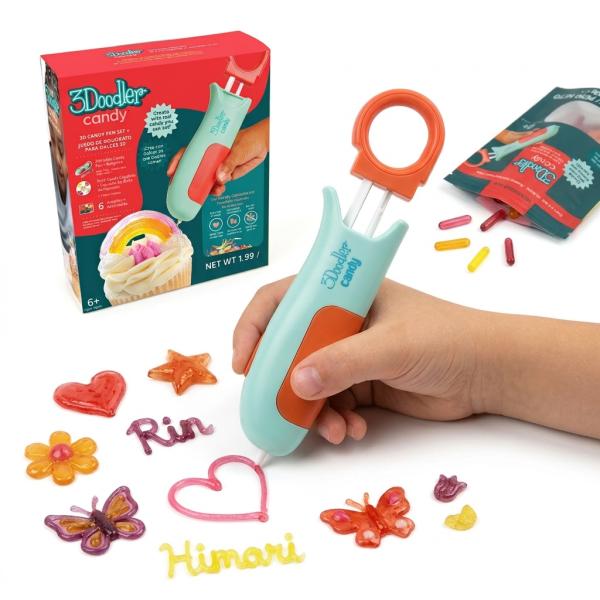 公式 3Doodler Candy 3Dアートペン 描いて食べられる キャンディアート 子供 親子 ...