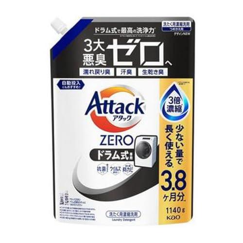 花王 アタックZERO ドラム式専用 つめかえ用 1140g