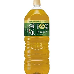 サントリー 機能性表示食品 伊右衛門 濃い味 2L×6本 2リットル (x 6)｜rina812shop