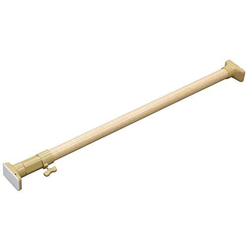 HEIAN SHINDO つっぱり棒 ジャッキ式超強力タイプ 木目 幅75~120cm 耐荷重50~...