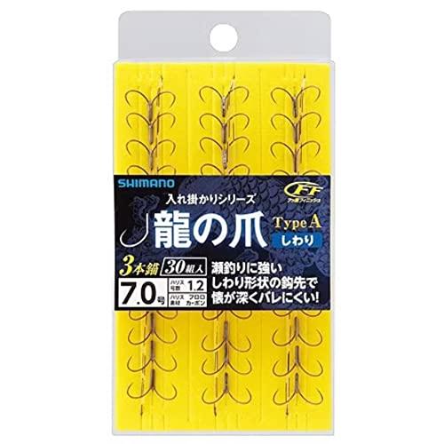シマノ(SHIMANO) 鮎・渓流用品龍の爪 TypeA しわり 3本錨 30組 7号 RG-A24...