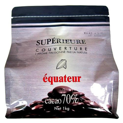 大東カカオ スペリオール エクアトゥール 1kg (カカオ分70%)