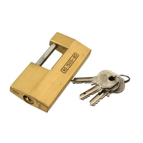 ハイロジック シリンダー倉庫錠80mm 3本キー 17317