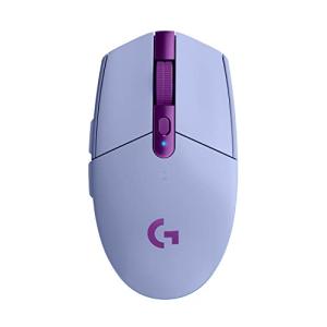 Logicool G ゲーミングマウス G304 LIGHTSPEED ワイヤレス マウス G304-LC 軽量 99g HERO センサー 6