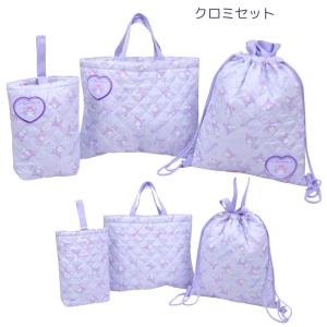 ハローキティ クロミ マイメロディ キルト3点...の詳細画像1