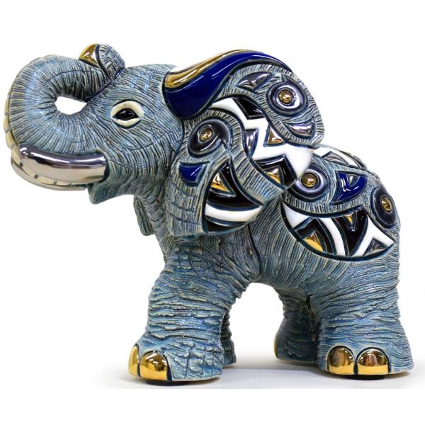 置物 ゾウ ぞう 象 陶器 送料無料 1022