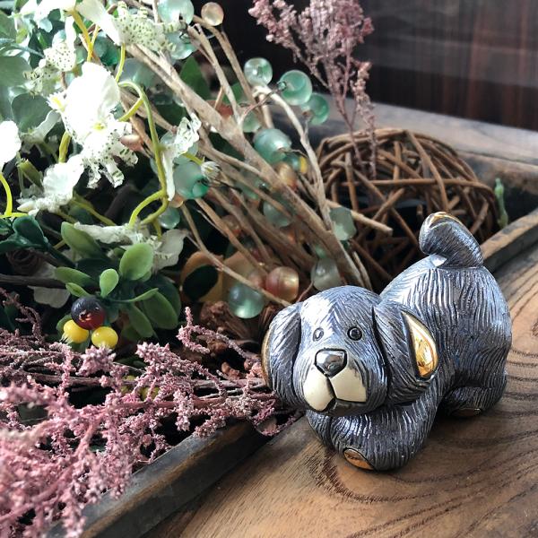 置物 イヌ いぬ 犬  陶器 1721