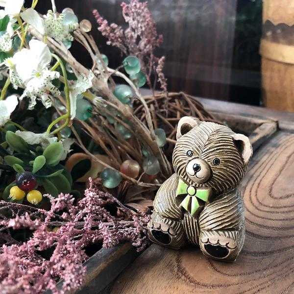 置物 クマ くま 熊 陶器 327