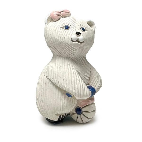 置物 クマ くま 熊 陶器 338A