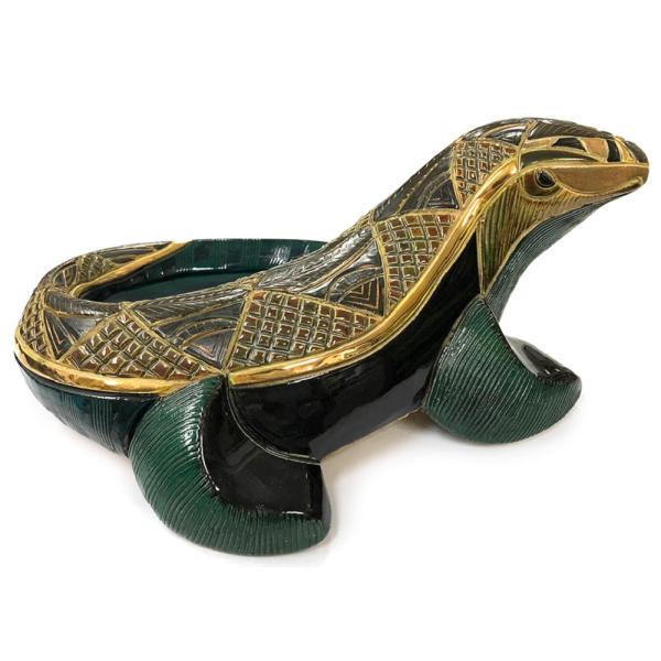 置物 トカゲ とがげ 陶器 送料無料 406