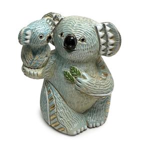 コアラ 親子 陶器 オブジェ 置物 オーストラリア imgrc0088782140.jpg
