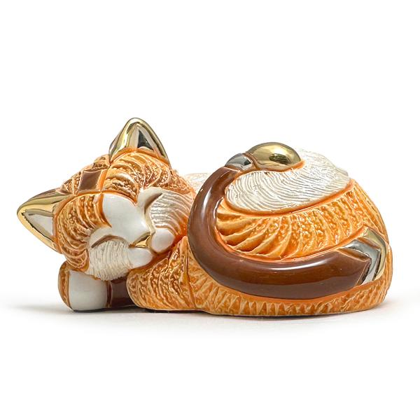 置物 ネコ ねこ 猫  陶器 送料無料 F264