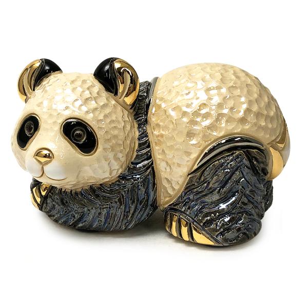 置物 パンダ ぱんだ  陶器 送料無料 F304