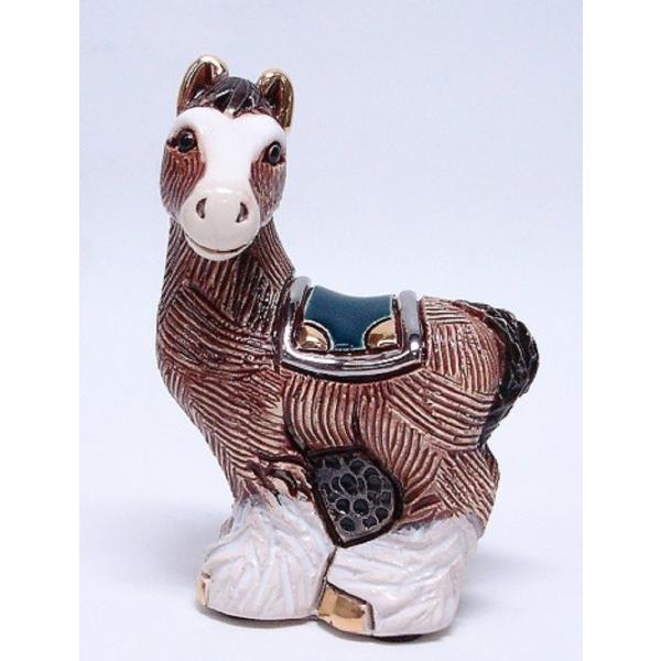 置物 ウマ うま 馬 陶器 送料無料 F391