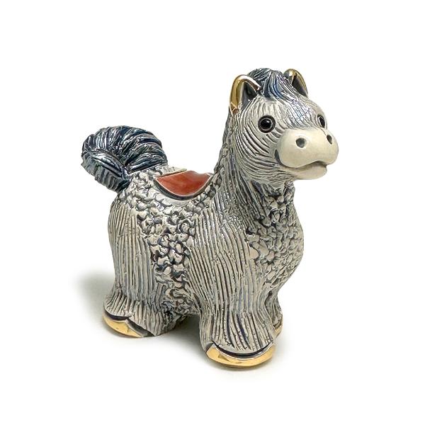 置物 ウマ うま 馬 シマウマ しまうま 陶器 MI25