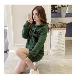 パーカー レディース 裏起毛 冬服 フード付き...の詳細画像4