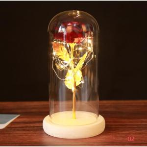 プリザーブドフラワー クマ付き 造花 バラ 花...の詳細画像2