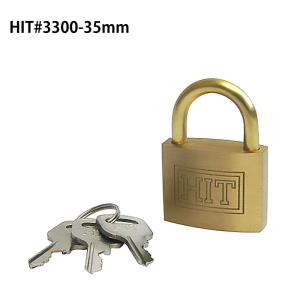 南京錠 鍵 軽量 頑丈 防犯グッズ HITシリンダー南京錠 #3300-30mm バラ