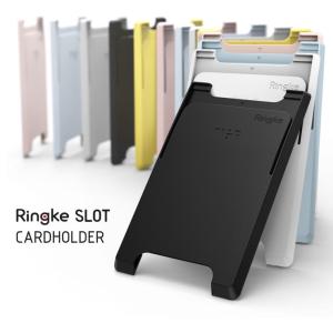 Ringke スマホ カードケース 貼り付け カード フォルダー カード収納 カード入れ  背面ポケット 電子マネー iPhone12 iPhone SE Slot Card Holder｜ringkegmade