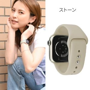 アップルウォッチバンド シリコン メンズ レデ...の詳細画像1