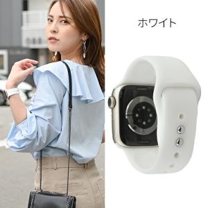 アップルウォッチバンド シリコン メンズ レデ...の詳細画像3