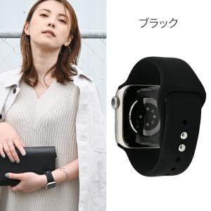 アップルウォッチバンド シリコン メンズ レデ...の詳細画像4