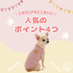 犬服 冬 着せやすい 猫服 ボア くまちゃんワ...の詳細画像1