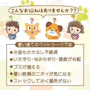 ペットシーツ 洗える シート XLサイズ 厚手...の詳細画像5
