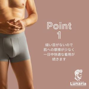 メンズ シームレス パンツ 下着 ボクサー ブ...の詳細画像4