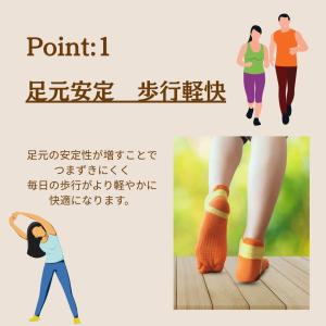 スポーツソックス 5本指 2足セット 靴下 ソ...の詳細画像4